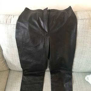 Women’s leather pants